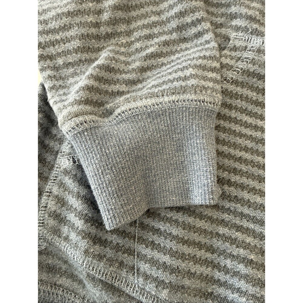 Levi’s Levi Strauss Co. Men’s Grey Striped Sweatshirt Pullover Hoodie Small - Picture 5 of 16